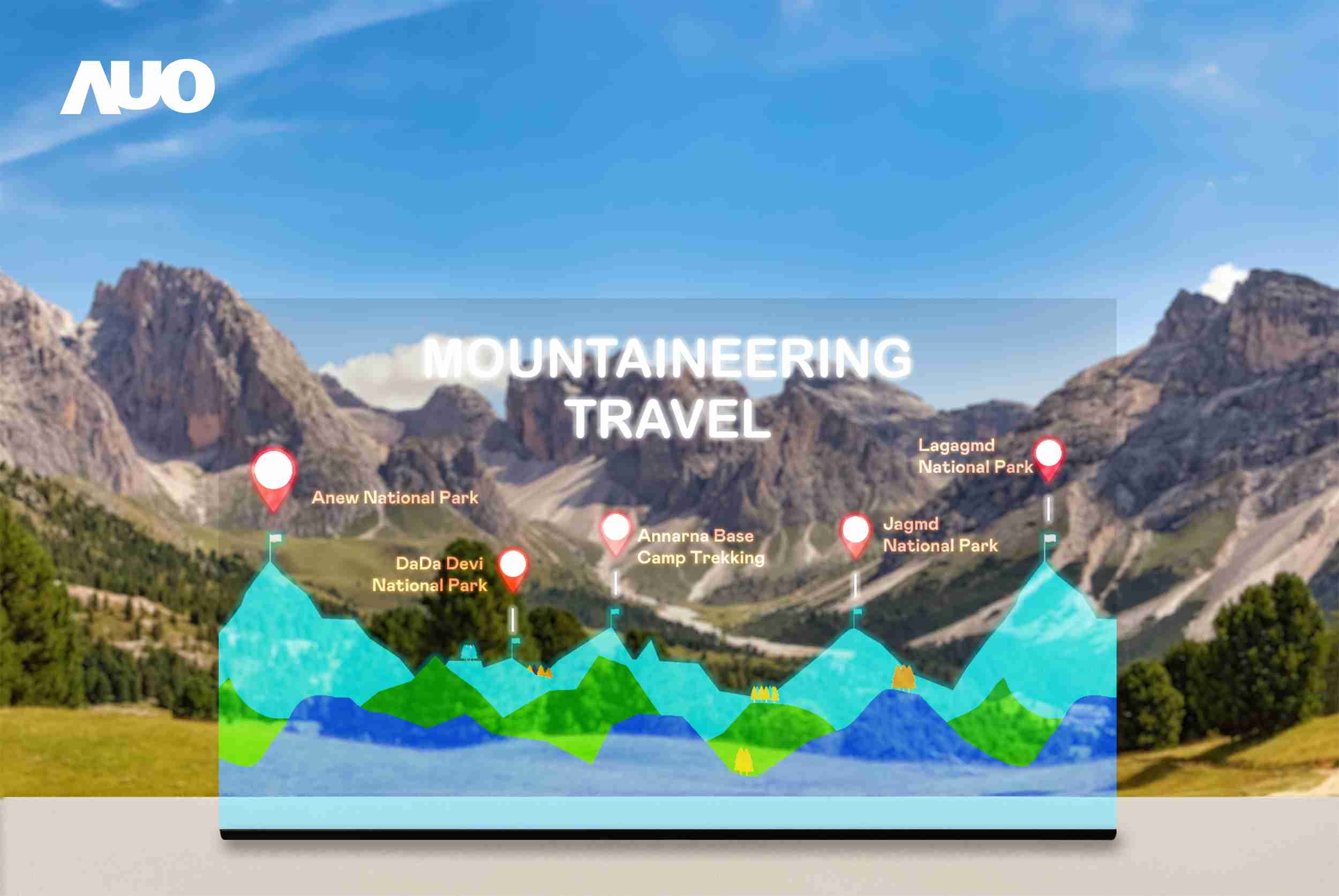 菠菜论坛展示全球单片尺寸最大(*)42吋透明Micro LED显示器拼接而成的〝64吋透明Micro LED显示器〞，，具备高透明度、、、1,000 nits高亮度、、、广色域、、、采用三边无边框的无缝拼接等多重特色，，呈现超高清、、细腻画质而不遮挡后方视觉，，，满足层峰需求，，，，可广泛运用于零售、、、艺术展览或商业空间等场域